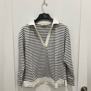 Vineyard vines v-neck striped polo